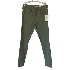 Universal Threads Skinny Jeans Womens Size 00 (24R) Olive Green